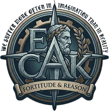 EDACK Books logo: Fortitude and Reason